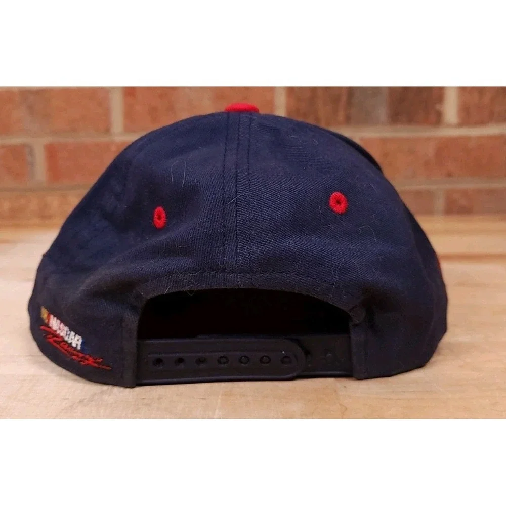 #6 Mark Martin Valvoline Checkered Flag‎ NASCAR Racing Corduroy Strapback Hat